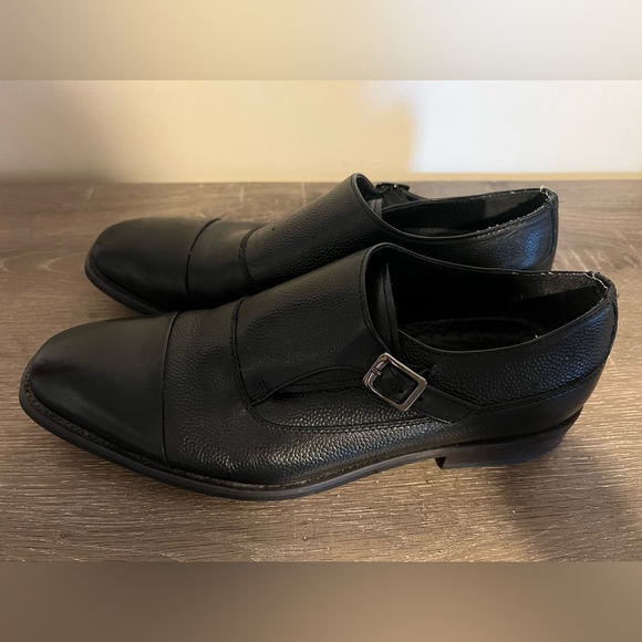 Men's Newport Monk Strap Dress Shoes size 7.5 Good used condition - Picture 7 of 16